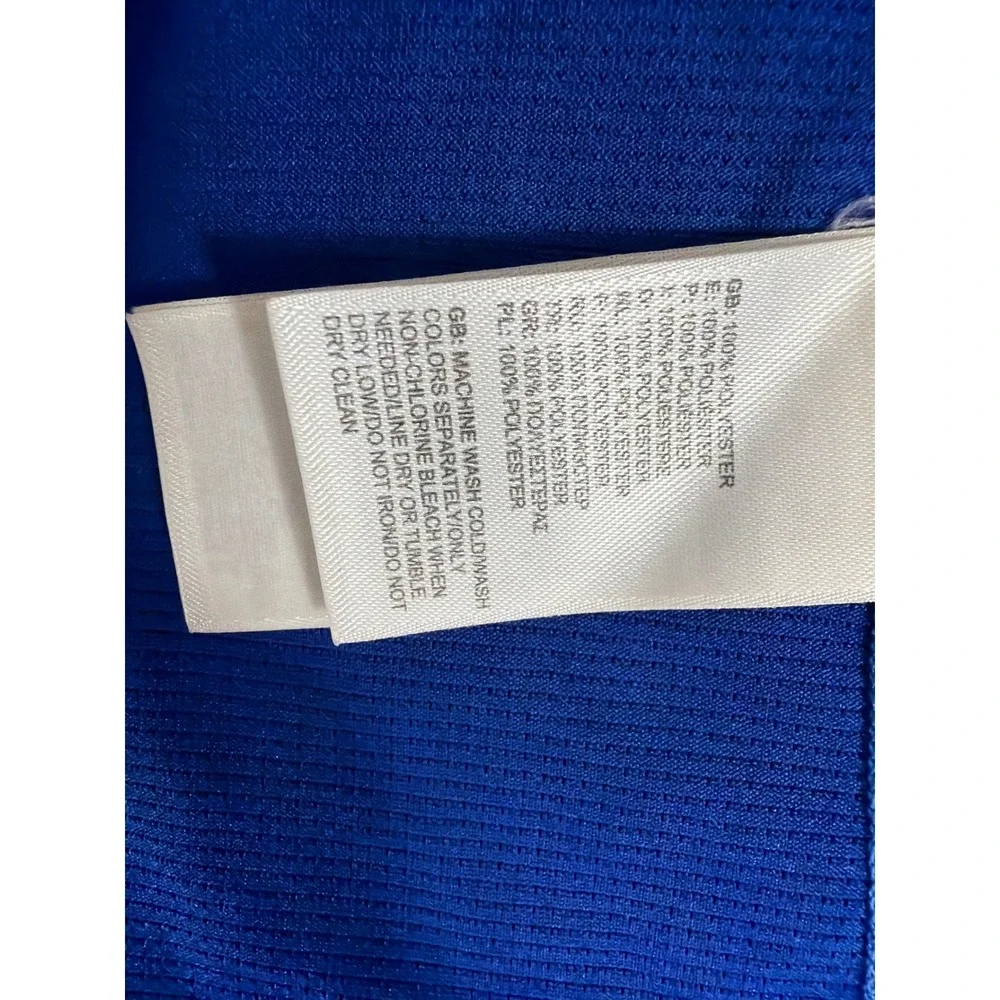 The North Face Mens FlashDry Blue Long Sleeve Running Hiking Shirt Medium
